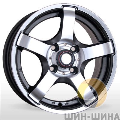 Диски YQ 90 GMP (Gunmetal Polished) Storm